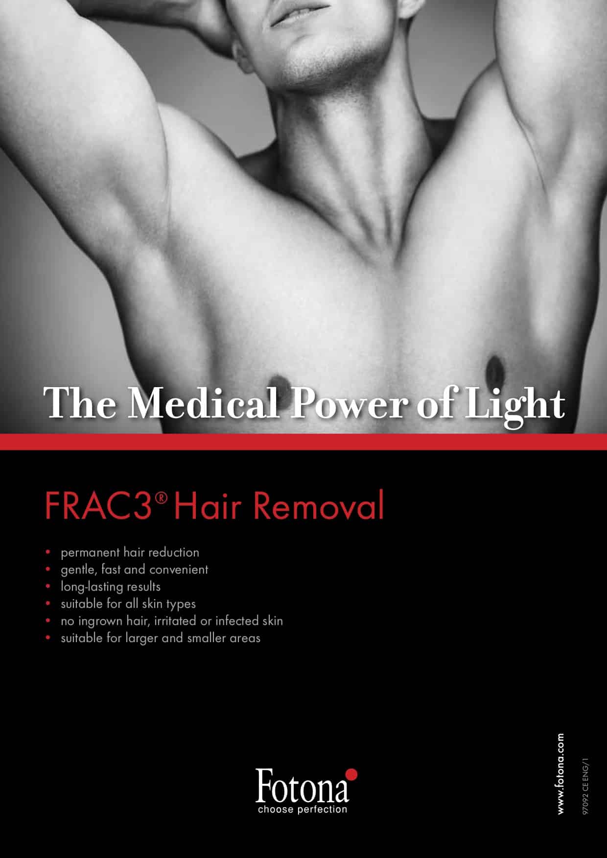 fotona laser hair removal - booklet